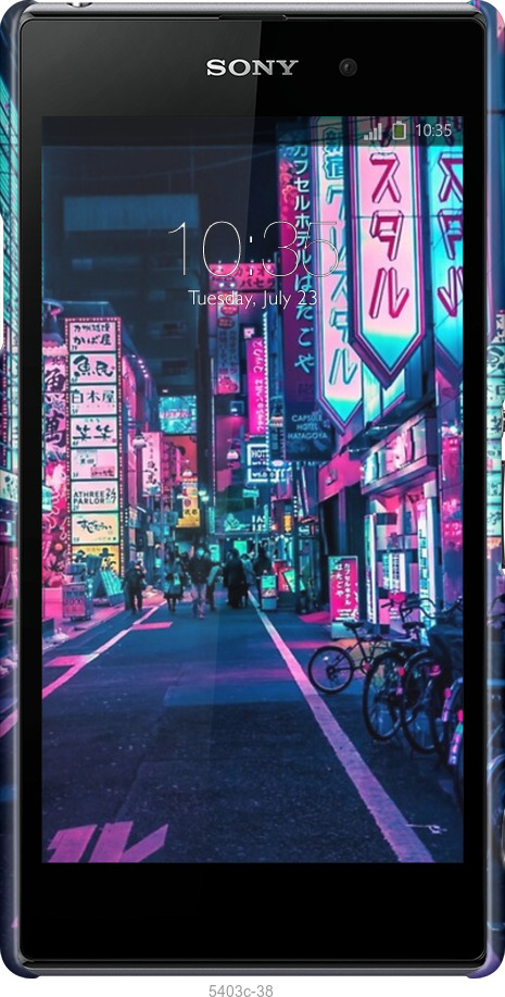 3D пластиковий глянцевий чехол № 5403 для Sony Xperia Z1 C6902 - 5403c-38 изображение 