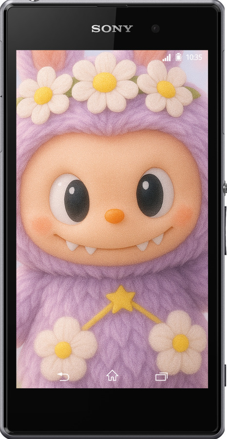 Силиконовый чехол Лабубу 1 для Sony Xperia Z1 C6902 - 6709u-38 изображение 