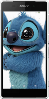 Силіконовий чехол Стіч 1 для Sony Xperia Z2 D6502/D6503 - 6686u-43 изображение 