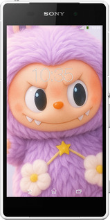 Силіконовий чехол Лабубу для Sony Xperia Z2 D6502/D6503 - 6708u-43 изображение 