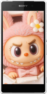 Силиконовый чехол Лабубу 2 для Sony Xperia Z2 D6502/D6503 - 6710u-43 изображение 