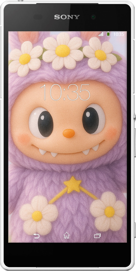 Силіконовий чехол Лабубу 1 для Sony Xperia Z2 D6502/D6503 - 6709u-43 изображение 
