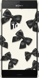 3D пластиковий глянцевий чехол Dark Coquette для Sony Xperia Z3 dual D6633 - 6765c-59 изображение 