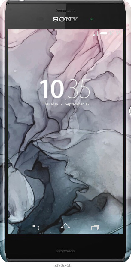 3D пластиковий глянцевий чехол № 5398 для Sony Xperia Z3 dual D6633 - 5398c-59 изображение 