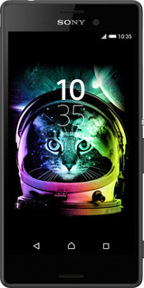 Силіконовий чехол Кіт-астронавт для Sony Xperia Z3+ Dual E6533 - 4154u-165 изображение 