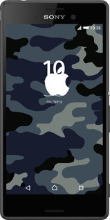 Силіконовий чехол Камуфляж 1 для Sony Xperia Z3+ Dual E6533 - 4897u-165 изображение 