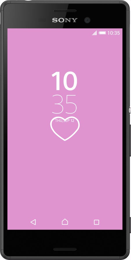 Силіконовий чехол Серце 2 для Sony Xperia Z3+ Dual E6533 - 4863u-165 изображение 