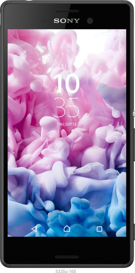 Силиконовый чехол Акварель абстракция для Sony Xperia Z3+ Dual E6533 - 5335u-165 изображение 
