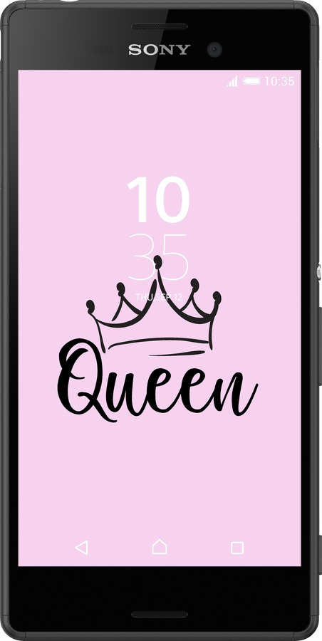 Силиконовый чехол Queen & King для неё для Sony Xperia Z3+ Dual E6533 - 5520u-165 изображение 