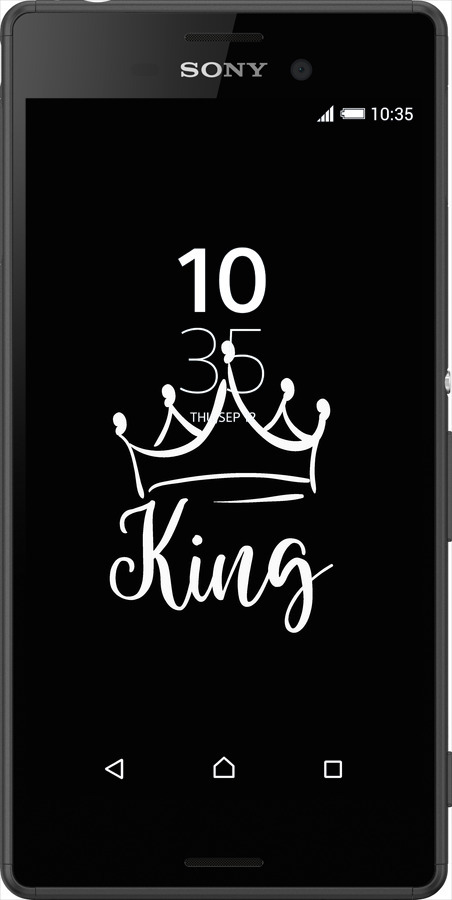 Силиконовый чехол Queen & King для него для Sony Xperia Z3+ Dual E6533 - 5521u-165 изображение 