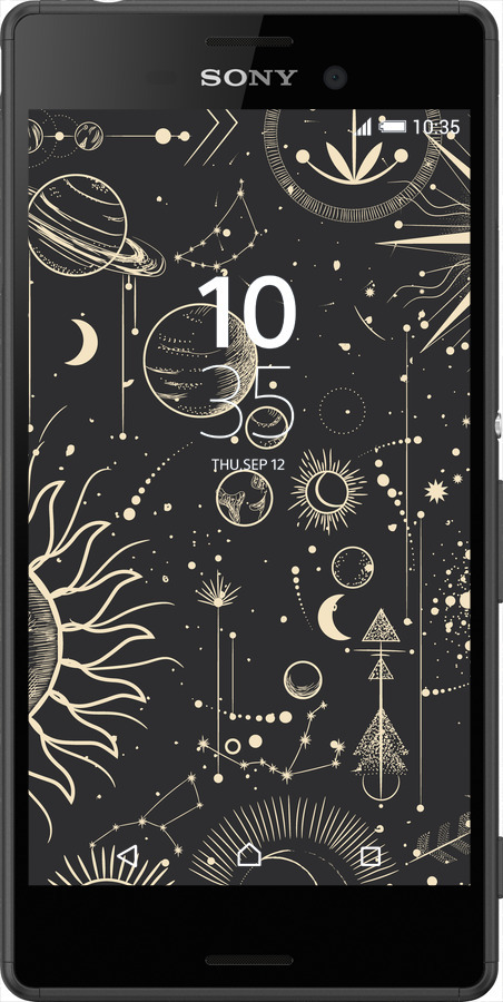 Силіконовий чехол Фаза місяця для Sony Xperia Z3+ Dual E6533 - 5605u-165 изображение 