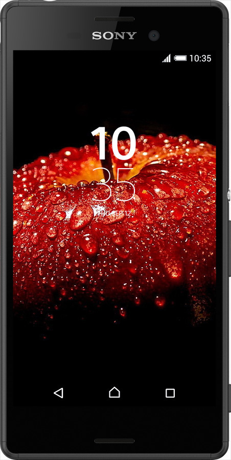 Силіконовий чехол Яблуко для Sony Xperia Z3+ Dual E6533 - 6022u-165 изображение 