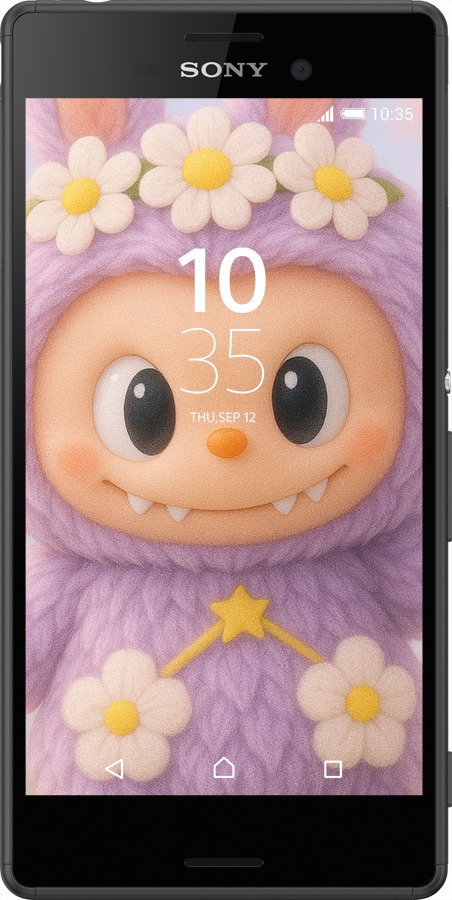 Силиконовый чехол Лабубу 1 для Sony Xperia Z3+ Dual E6533 - 6709u-165 изображение 