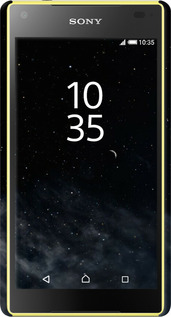 3D пластиковый глянцевый чехол Ночное небо для Sony Xperia Z5 Compact E5823 - 6451c-322 изображение 