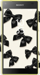 3D пластиковий глянцевий чехол Dark Coquette для Sony Xperia Z5 Compact E5823 - 6765c-322 изображение 