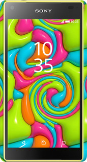 3D пластиковый глянцевый чехол Y2K Jelly Dream для Sony Xperia Z5 Compact E5823 - 6780c-322 изображение 