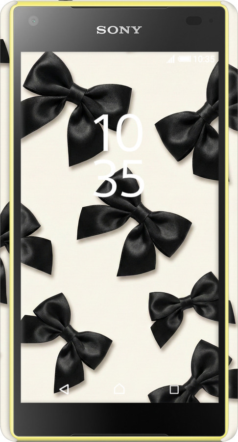 3D пластиковий глянцевий чехол Dark Coquette для Sony Xperia Z5 Compact E5823 - 6765c-322 изображение 