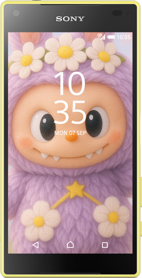 Силиконовый чехол Лабубу 1 для Sony Xperia Z5 Compact E5823 - 6709u-322 изображение 