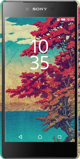 3D пластиковый глянцевый чехол С изображением природы для Sony Xperia Z5 Premium E6883 - 6469c-345 изображение 
