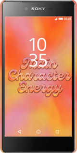 3D пластиковый глянцевый чехол Aura Gradient Main Character Energy Aesthetic Y2K для Sony Xperia Z5 Premium E6883 - 6783c-345 изображение 