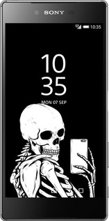 2D пластиковый чехол Скелет делает Selfie для Sony Xperia Z5 Premium E6883 - 6535t-345 изображение 