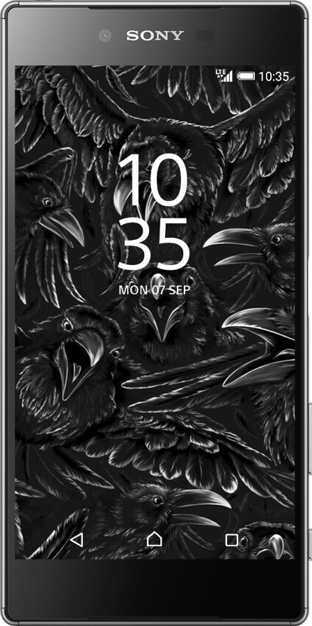 2D пластиковий чехол Вороня лють для Sony Xperia Z5 Premium E6883 - 6474t-345 изображение 