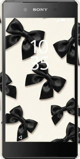 3D пластиковий глянцевий чехол Dark Coquette для Sony Xperia Z5 E6633 - 6765c-274 изображение 