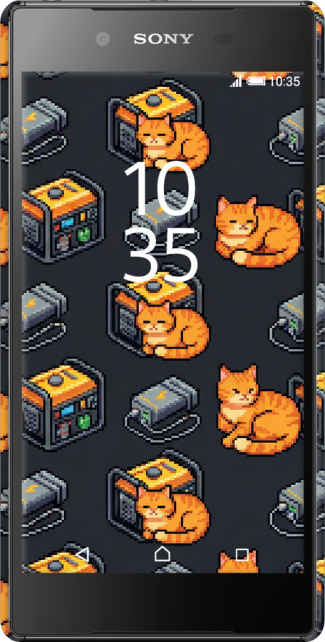 3D пластиковий матовий чехол Autonomous Zone для Sony Xperia Z5 E6633 - 6771m-274 изображение 