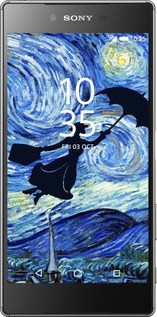 Силіконовий чехол Із зображенням Мері Поппінс «Зоряна ніч» для Sony Xperia Z5 E6633 - 6487u-274 изображение 
