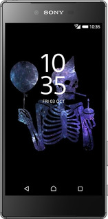 Силиконовый чехол Скелетное искусство для Sony Xperia Z5 E6633 - 6536u-274 изображение 