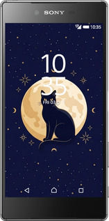 Силиконовый чехол Cute Cat Celestial/Witchy для Sony Xperia Z5 E6633 - 6787u-274 изображение 