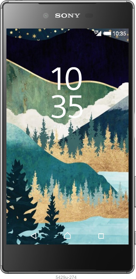 Силіконовий чехол № 5429 для Sony Xperia Z5 E6633 - 5429u-274 изображение 