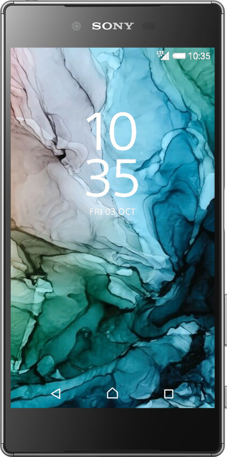 Силиконовый чехол С красочной абстрактной картиной Соленые берега для Sony Xperia Z5 E6633 - 6405u-274 изображение 