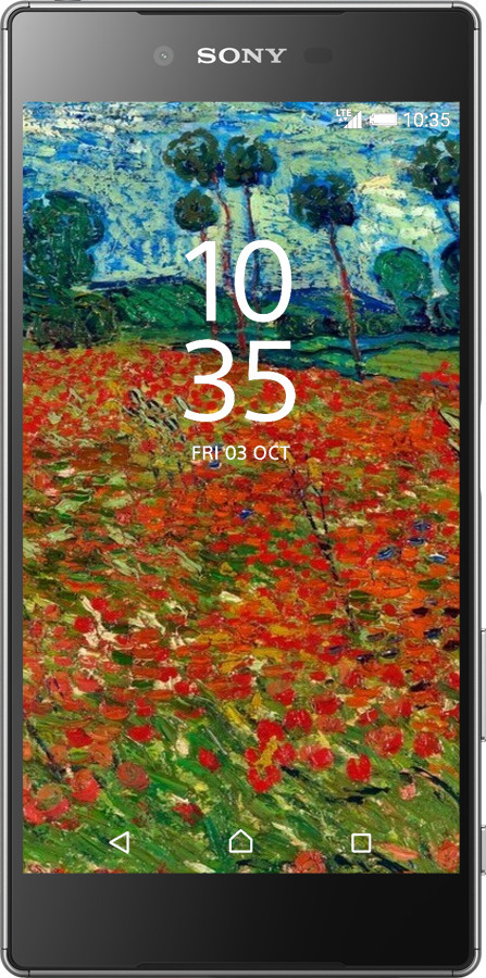 Силіконовий чехол Вінсент Ван Гог-Макове поле для Sony Xperia Z5 E6633 - 6466u-274 изображение 