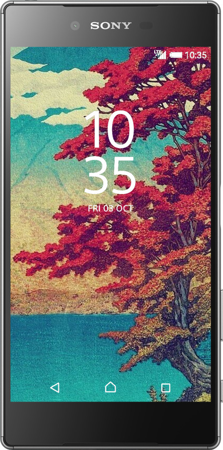 Силиконовый чехол С изображением природы для Sony Xperia Z5 E6633 - 6469u-274 изображение 
