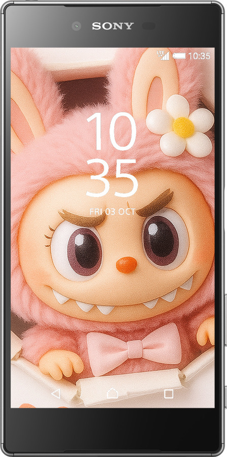 2D пластиковий чехол Лабубу 2 для Sony Xperia Z5 E6633 - 6710t-274 изображение 