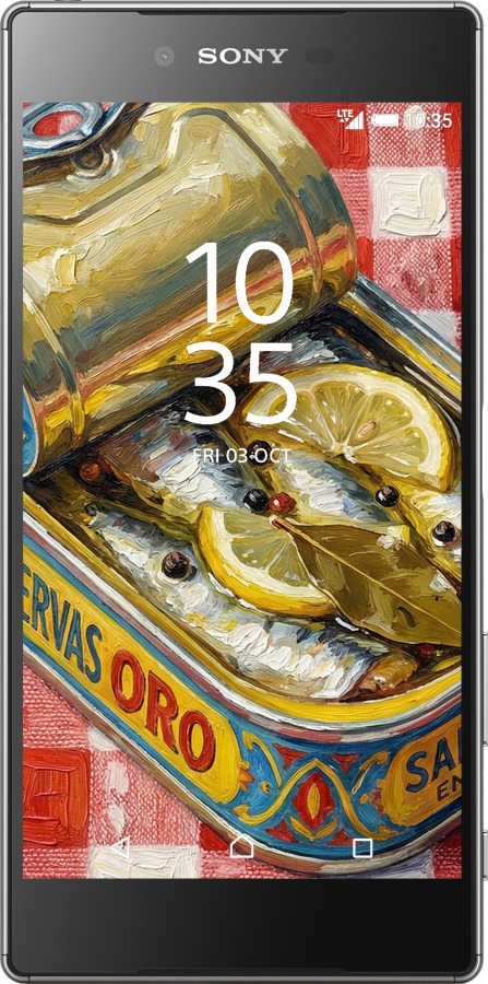 Силіконовий чехол Vintage Sardine Tin Phone для Sony Xperia Z5 E6633 - 6772u-274 изображение 