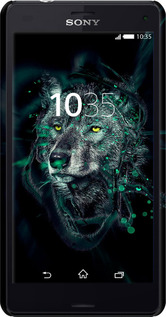 3D пластиковый матовый чехол Wolf для Sony Xperia Z3 Compact D5803 - 6610m-277 изображение 