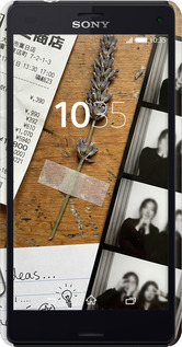 3D пластиковый глянцевый чехол Aesthetic Scrapbook Collage для Sony Xperia Z3 Compact D5803 - 6773c-277 изображение 