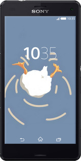 Силіконовий чехол Гусь ныряет для Sony Xperia Z3 Compact D5803 - 6275u-277 изображение 