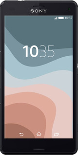 Силиконовый чехол С синими и розовыми волнами в стиле ретро для Sony Xperia Z3 Compact D5803 - 6532u-277 изображение 