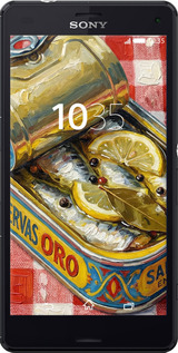 Силиконовый чехол Vintage Sardine Tin Phone для Sony Xperia Z3 Compact D5803 - 6772u-277 изображение 