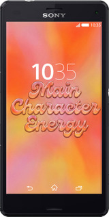 Силиконовый чехол Aura Gradient Main Character Energy Aesthetic Y2K для Sony Xperia Z3 Compact D5803 - 6783u-277 изображение 