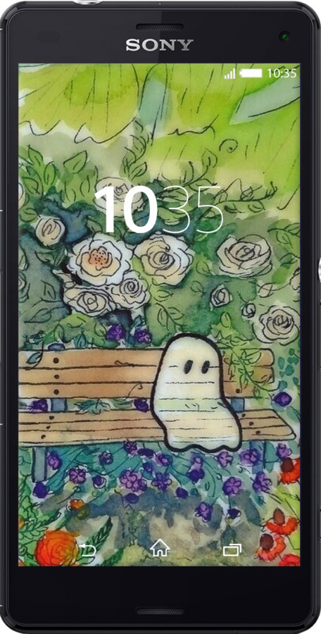 Силіконовий чехол Привид 3 для Sony Xperia Z3 Compact D5803 - 6248u-277 изображение 
