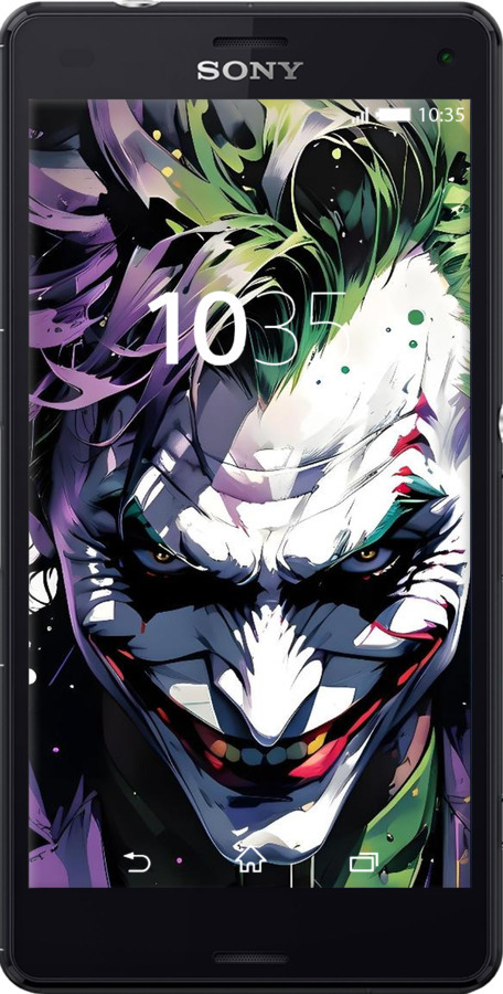 Силіконовий чехол Джокер для Sony Xperia Z3 Compact D5803 - 6289u-277 изображение 