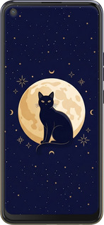 Силиконовый чехол Cute Cat Celestial/Witchy для Tecno Camon 12 Air CC6 - 6787u-2389 изображение 