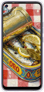 Силикон с усиленными углами чехол Vintage Sardine Tin Phone для Tecno Spark 5 Pro KD7 - 6772sp-2445 изображение 