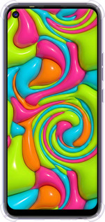 Силикон с усиленными углами чехол Y2K Jelly Dream для Tecno Spark 5 Pro KD7 - 6780sp-2445 изображение 