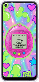 Силикон с усиленными углами чехол Y2K Aesthetic Retro Pet: Годуй мене кавою для Tecno Spark 5 Pro KD7 - 6784sp-2445 изображение 