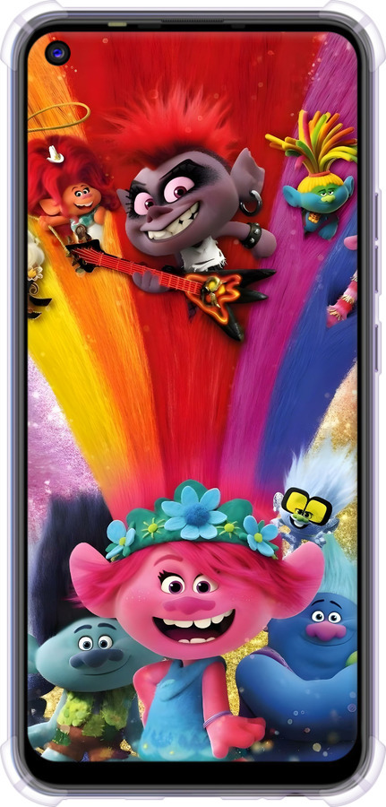 Силикон с усиленными углами чехол Троли для Tecno Spark 5 Pro KD7 - 6343sp-2445 изображение 